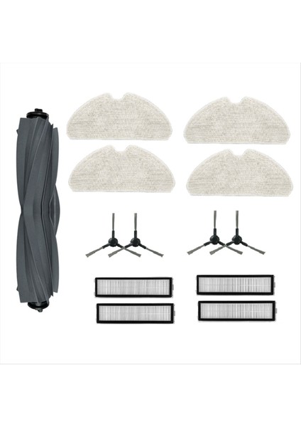 Dreame Bot D10S / D10S Pro Süpürge Makinesi Aksesuarları Için 13 Adet Ana Yan Fırça Paspas Filtre Toz Torbaları (Yurt Dışından) fırsatları