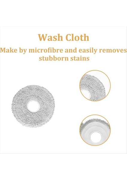 Dreame X50 ULTRA/S40 Enhanced EDITION/X50 MASTER/X40 Plus Aksesuar Seti Fırça Hepa Filtre Paspas Bezi Toz Torbası (Yurt Dışından) fırsatları