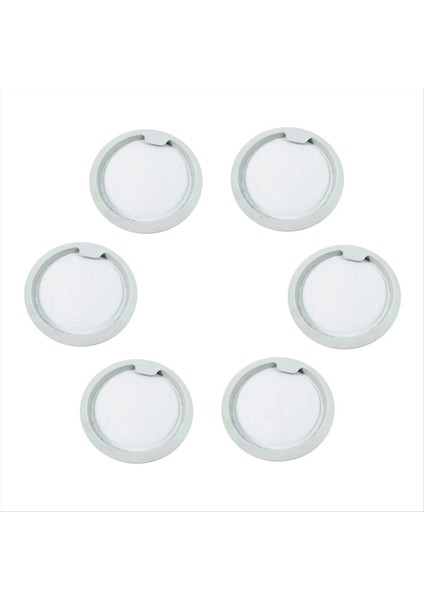 Xiaomi Mijia G20 G20MAX D205 D206 Elektrikli Süpürge Yedek Parçaları Için 6 Adet Vakum Filtresi Ön Filtre (Yurt Dışından)