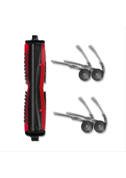 Roborock Saros Z70 / G30 Space Robot Süpürge Aksesuarları Için 5 Adet Karışmayan Rulo Fırça ve Yan Fırça (Yurt Dışından)