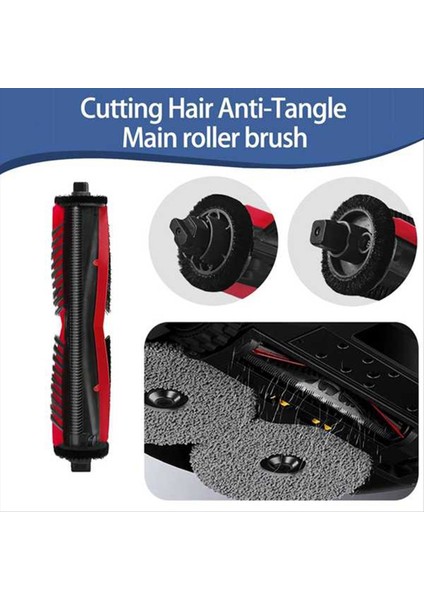 Roborock Saros Z70 / G30 Space Robot Süpürge Aksesuarları Için 5 Adet Karışmayan Rulo Fırça ve Yan Fırça (Yurt Dışından) fırsatları