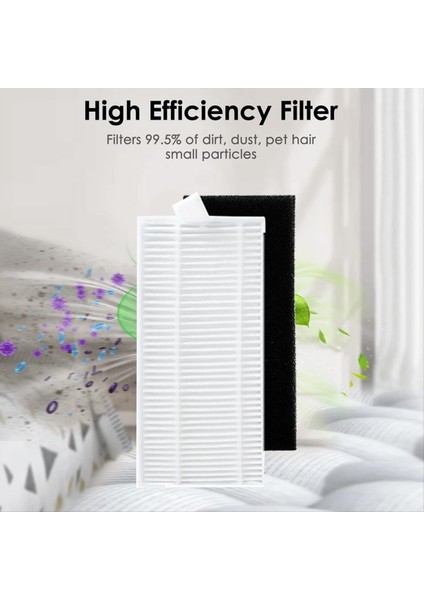 7490 Immortal SERISI/8290 Immortal Serisi Için 26 Adet Yedek Parçalar Vakum Ana Yan Fırça Filtre Paspas Toz Torbası (Yurt Dışından) modelleri