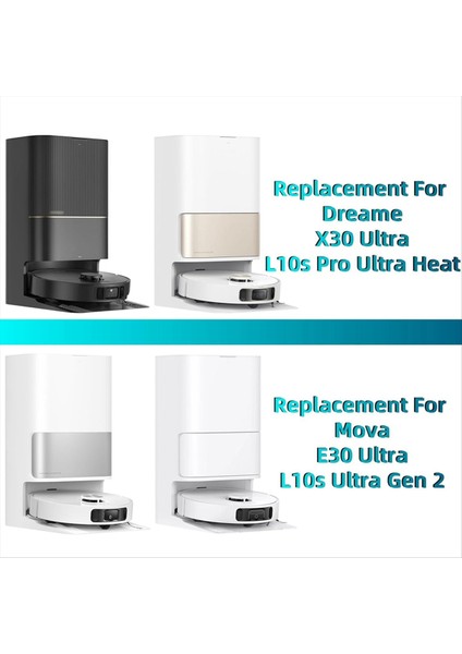 Dreame L10S Ultra Gen 2/L10S Pro Heat ULTRA/X30 Ultra Elektrikli Süpürge Aksesuarları Kiti Için Yedek Parçalar (Yurt Dışından) modelleri