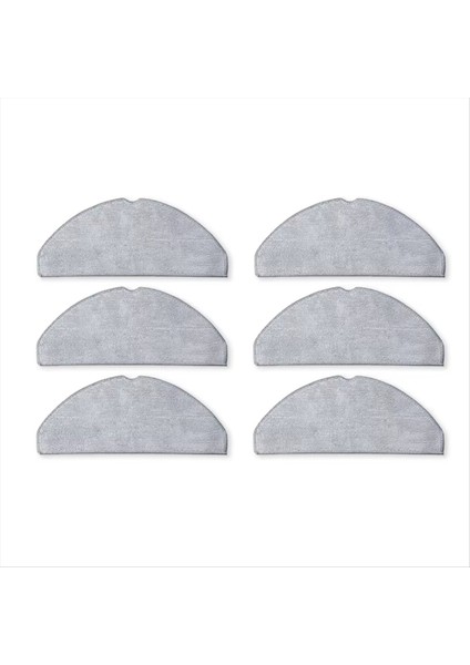 Roborock Q7 M5 / Q7 L5 / Q7 Tf / Q7B / Q7T Plus Robot Süpürge Için Yeniden Kullanılabilir Yıkanabilir Paspas Bezi (Yurt Dışından)