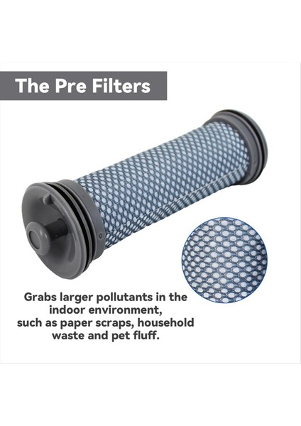 Tineco A10/A11/S11 / S12 Serisi Kablosuz Elektrikli Süpürgelere Uyumlu Elektrikli Süpürge Filtre Tutucusu Değişimi (Yurt Dışından) modelleri