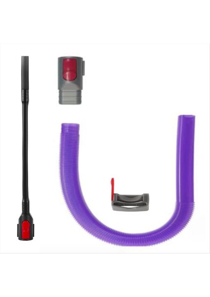 Kurutucu Havalandırma Temizleyici Kiti ve Aralık Aracı V7 V8 V10 V11 V12 V15 Vakum Bağlantı Hortumu + Aralık Aracı + Tetik Kilidi (Yurt Dışından)