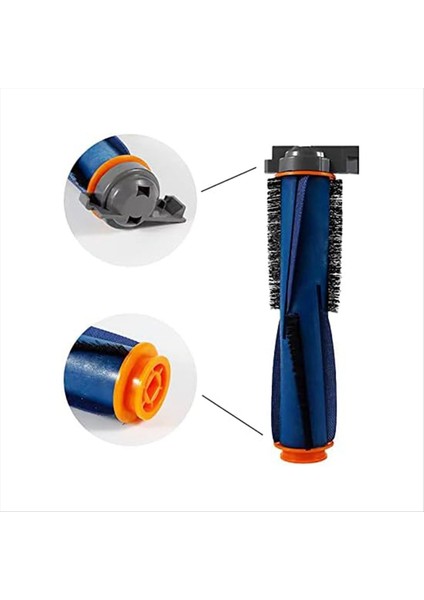 Aı AV2501S AV2501AE RV2502AE Rulo Fırça Ana Fırça Robotlu Süpürge Için 2'li Paket Yedek Parça Fırça Rulosu (Yurt Dışından) fırsatları
