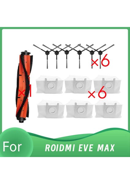 Roıdmı Eve Max Elektrikli Süpürge Yedek Parça Seti Için 13 Adet Temizleyici Parça Değişimi (Yurt Dışından)