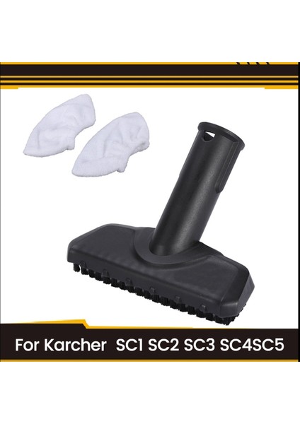 Karcher Sc1 Sc2 Sc3 SC4SC5 Buharlı Temizleyici Parçaları Için Mikrofiber Paspas Bezi Pedli Buharlı Temizleyici El Ucu Fırçası (Yurt Dışından)