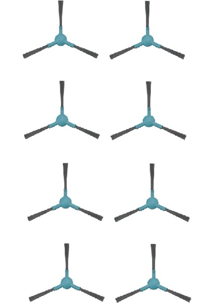 Conga 2499 Ultra Home Advanced / Titanium X-Treme, Atvel R80 Taban / 7690 Immortal Max Süpürge Için 8 Adet Yan Fırça (Yurt Dışından) fırsatları