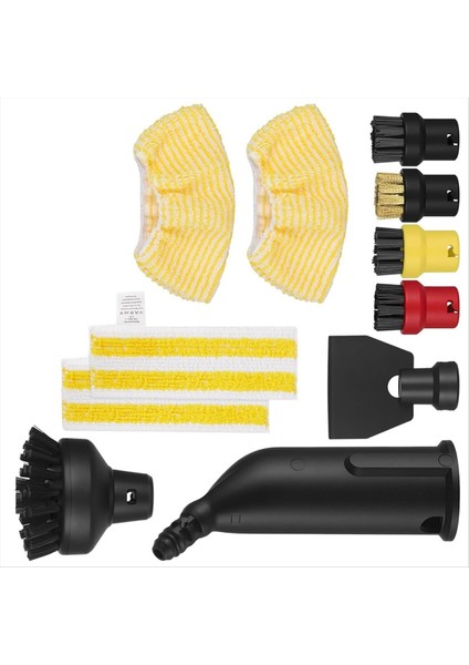 Karcher Sc1 Sc2 Sc3 Sc4 Sc5 Buharlı Temizleyici Aksesuarları Yuvarlak Fırça Derz Fırçaları Cam Sileceği Mikrofiber Bez (Yurt Dışından) fiyatları