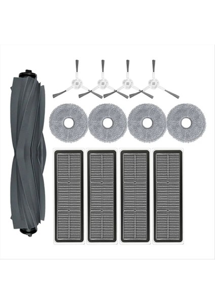 Bot L10 Prime / L10S Pro Aksesuarları Ana Yan Fırça Hepa Filtre Paspas Bezi Yedek Parçalar (Yurt Dışından)