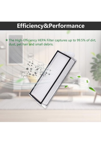 18 Adet Aksesuarları Kiti Için Q8 Max Q8 Max + Q5 Pro Q5 Pro+ Robot Vakum Parçası Ana Yan Fırça Hepa Filtre Paspas Pedi (Yurt Dışından) modelleri