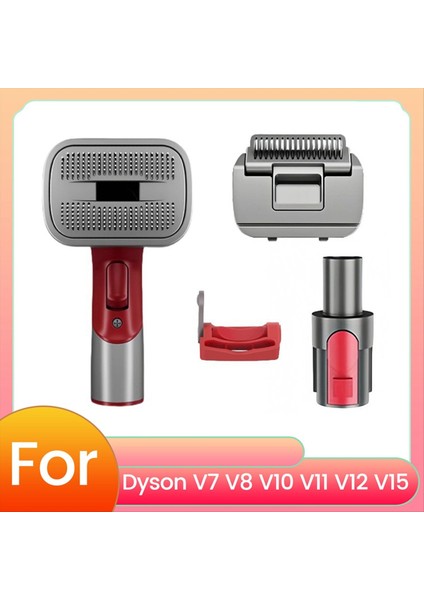 Dyson V7 V8 V10 V11 V12 V15 Köpekler ve Kediler Için Elektrikli Evcil Hayvan Bakım Seti, Tüy Dökme ve Düğüm Giderici Fırça Aparatı (Yurt Dışından)