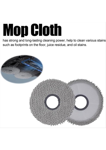 Deebot X2/x2 Pro/x2 OMNI/DEX86 Robot Vakum Kauçuk Fırça Için Elektrikli Süpürge Yedek Aksesuar Seti (Yurt Dışından) modelleri