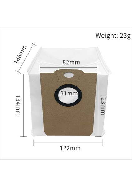 Conga 2299 Robot Süpürge Toz Torbası Çöp Torbası Dokumasız Torba Yedek Paket Fırça (Yurt Dışından) fiyatları