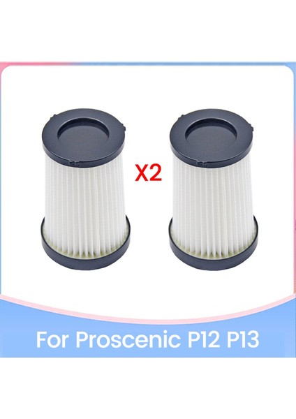 2 Adet Vakum Filtre Kartuşu Seti Proscenic P12 P13 Yedek Parçalar Için Değiştirilebilir Verimli Ev Temizlik Aksesuarları (Yurt Dışından)