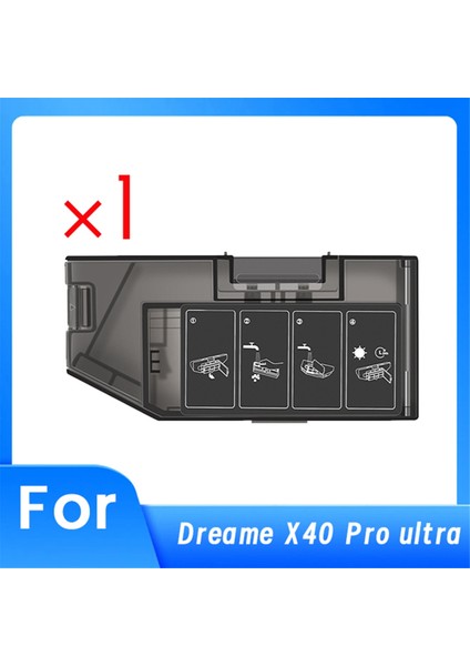 Dreame X40 Pro Ultra Toz Kutusu Robot Süpürge Aksesuarları Yedek Parçaları Çöp Kutusu Toz Kutusu (Yurt Dışından)