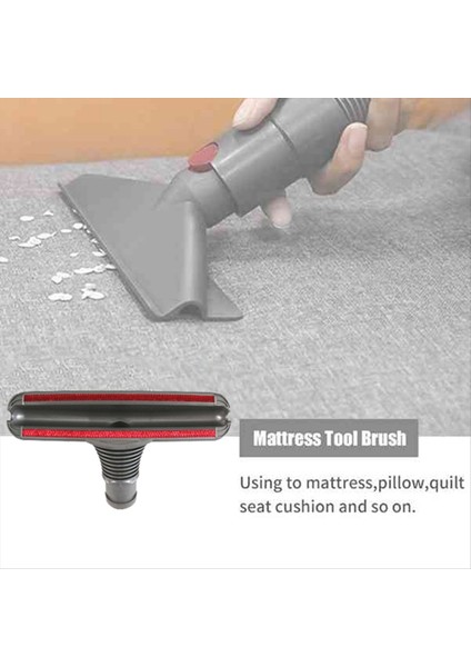 Dyson V6/DC35/DC44/DC58 Elektrikli Süpürge Hortumu Için 5 Adet Yedek Fırça Ataşmanı Kanepe Emiş Başlığı Düz Başlık (Yurt Dışından) fırsatları