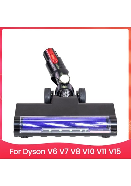 Dyson V7 V8 V10 V11 V15 Elektrikli Süpürge Için LED Toz Işıklı Elektrikli Zemin Fırçası Başlığı Yedek Parçaları (Yurt Dışından)