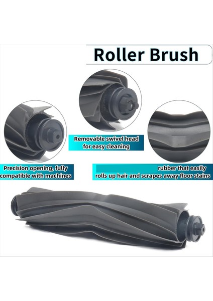 Dreame L10S Ultra Gen 2 Robot Süpürge Yedek Parça Seti Kauçuk Ana Saç Kesimi Yan Fırça, Filtre, Paspas Bezi (Yurt Dışından) fırsatları