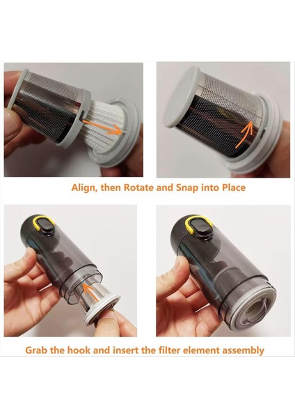 Fanttik V8 Serisi Yıkanabilir Hepa Filtreleri Için Hepa Filtre Değişimi (Yurt Dışından) modelleri