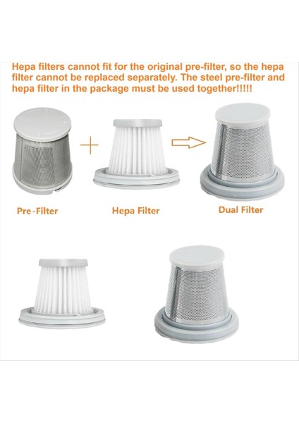 Fanttik V8 Serisi Yıkanabilir Hepa Filtreleri Için Hepa Filtre Değişimi (Yurt Dışından) fırsatları