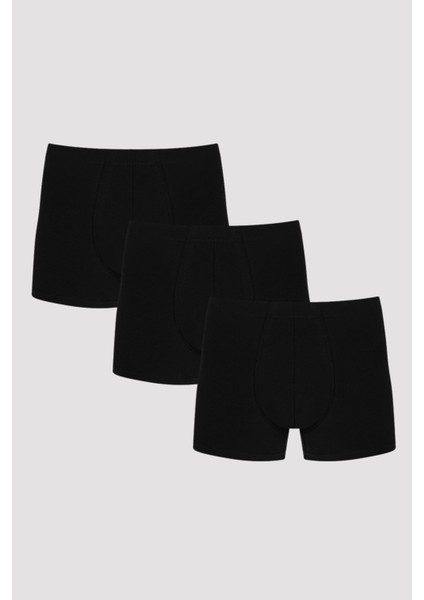 Erkek Pamuklu Basic Tube 3lü Boxer