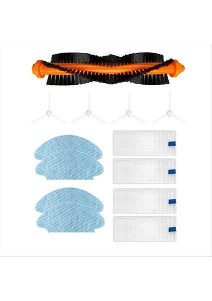 Tefal X-Plorer 45 / RG8275WH Elektrikli Süpürge Aksesuarları Için 13 Parça Ana Yan Fırça Paspas Filtresi (Yurt Dışından)