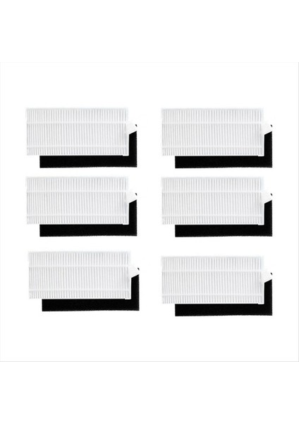 Eufy Robovac L35 Hibrit Süpürme Robotu Elektrikli Süpürge Aksesuarları Yedek Parçaları Yıkanabilir 6 Adet Için Hepa Filtresi (Yurt Dışından)