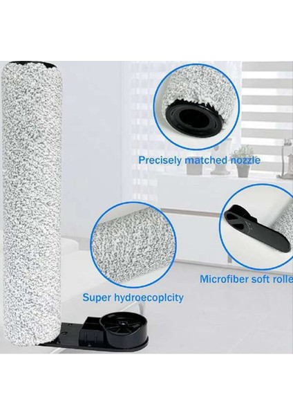 Eureka NEW430/JONR ED12 Zemin Fırçalama Makinesi Yedek Parçaları Için 8 Parça Ana Fırça ve Sünger Seti Ana Fırça Süngeri (Yurt Dışından) fiyatları