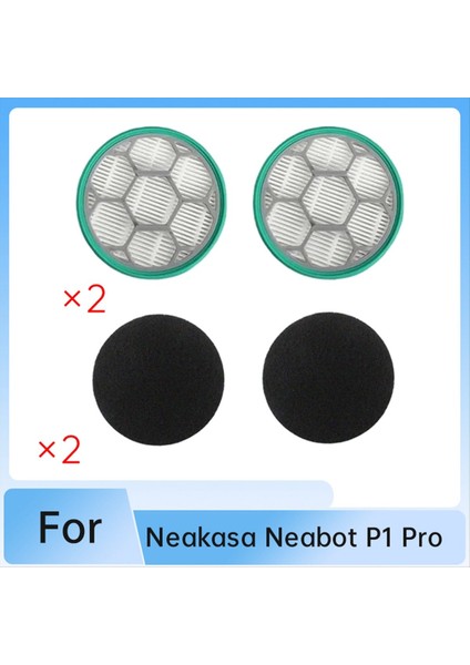 Neakasa Neabot P1 Pro Evcil Hayvan Bakım Vakumu Sünger Hepa Filtre Yedek Parçası (Yurt Dışından) modelleri