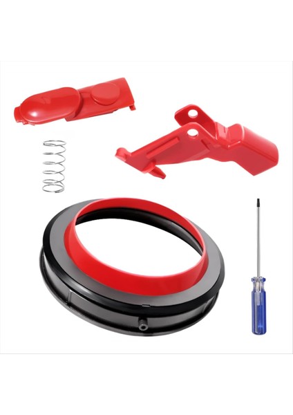 Dyson V11 Elektrikli Süpürge Yedek Parça Kiti (Sızdırmazlık Halkası, Klips Mandalı, Serbest Bırakma Anahtarı ve Tornavida Dahil) (Yurt Dışından)