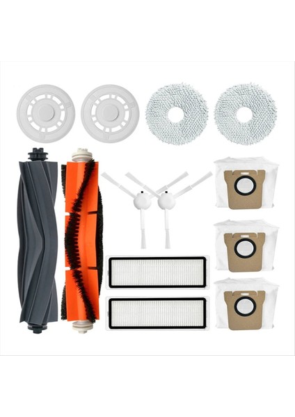 Omni 1s B101CN Robot X10+ Ana Yan Fırça Filtresi Paspas Parçaları Için L10S Ultra / L10S Pro Için (Yurt Dışından)