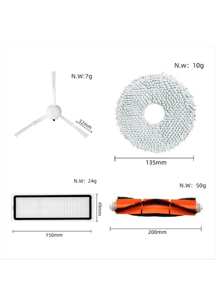 Omni 1s B101CN Robot X10+ Ana Yan Fırça Filtresi Paspas Parçaları Için L10S Ultra / L10S Pro Için (Yurt Dışından) fırsatları
