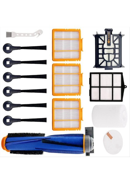 Süpürme Robotu Için Uygun AV2501S AV2501AE RV2502AE RV2520AOUS Yedek Parça Değiştirme Aksesuar Seti (Yurt Dışından)