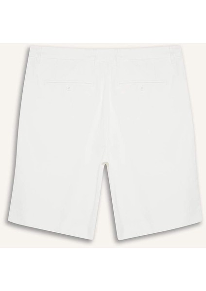 Fit Standart Fit Sporcu Kısa Paça Dokuma Şort