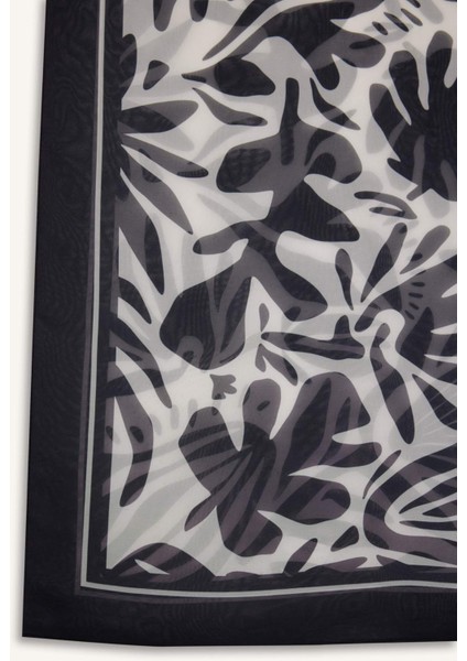 Regular Fit Desenli Şifon Pareo-Fall in Love E8218AX25HS