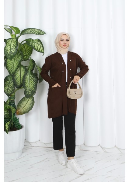 Kuşgözü Detaylı Bağcıklı Hırka fiyatları