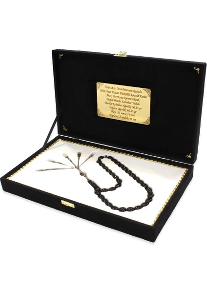 Premium Kutulu Gümüş Kazaz Püsküllü Kapsül Kesim Maxi Boy Kırmızı Renk Doğal Damla Kehribar Tesbih modelleri