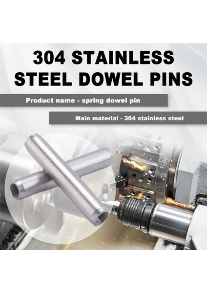 10PCS M5X30MM 304 Paslanmaz Çelik Bölünmüş Yaylı Rulo Dübel Pimleri (Yurt Dışından) fırsatları