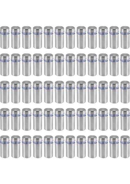 60 Pcs Işaret Standoff Vidaları Reklam Vidaları Paslanmaz Çelik Duvar Standoff Montajlar Cam Sanat Eseri Için Cam Akrilik Çivi (Yurt Dışından) fiyatları