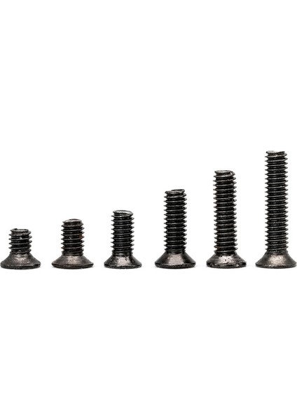 720PCS Counterunk Düz Head Mini Vida Seti M1.4 M1.7 M2 M2.5 M3 Karbon Çelik Bilgisayar Defter Dizüstü Bilgisayar Vidaları Kiti (Yurt Dışından) indirimleri