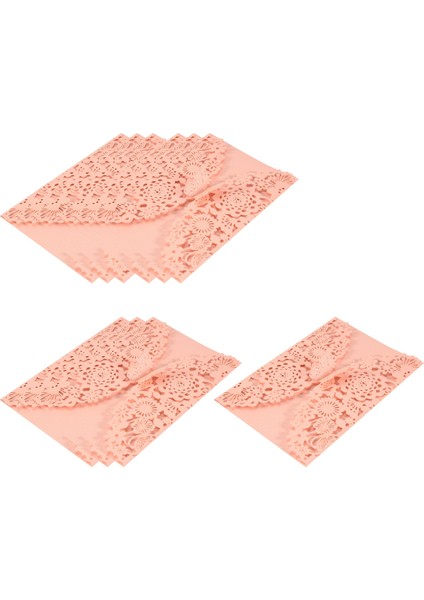 10PCS/SET Hassas Oyma Kelebekler Romantik Düğün Partisi Davetiyesi Düğün Için Davetiyeler ： Pembe (Yurt Dışından) modelleri