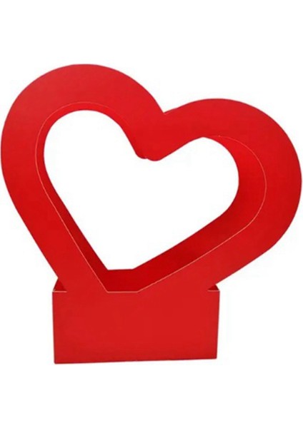 Aşk Sepeti Kalp Şeklinde Sevgililer Günü Hediye Kutusu Hediye Ambalaj Kutusu Kağıt Tatlı Parti Düğün Dekorasyon Kutusu-C (Yurt Dışından) indirimleri