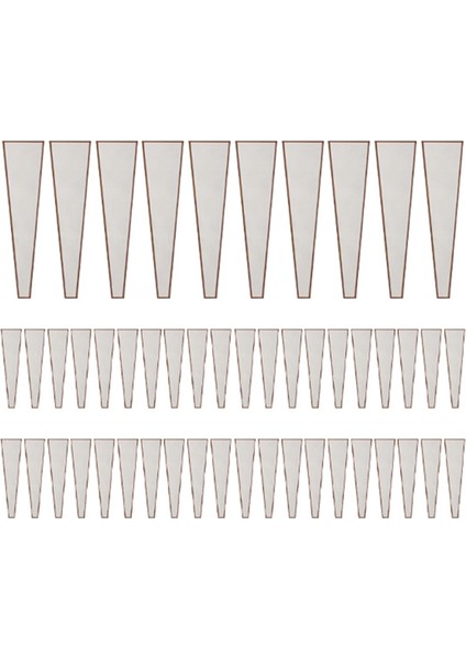 50PCS Tek Gül Kollu Çiçek Sarma Çantası Buket Ambalaj Çantaları Sevgililer Günü Için Çiçek Sarmalayıcılar, Beyaz (Yurt Dışından)
