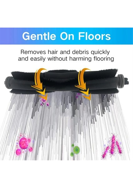 25PCS Yedek Yedek Parçalar Airrobo T20 Robot Vakum Süpürge Ana Yan Fırça Hepa Filtre Mop Bez Aksesuarları (Yurt Dışından) modelleri