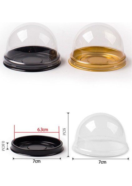 200PCS Buah Kotak Makanan Penupup Mını Wadah Cupcake Pasta Kemasan Kue Kotak Pesta Pernikahan Perlengkapan Hadiah Natal (Yurt Dışından) modelleri