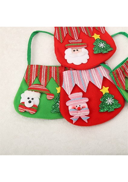 Noel Çocuk Hediyeleri Çantalar Noel Şeker Hediye Çantası Karikatür Depolama Çantaları Noel Şeker Çantası (Yurt Dışından) indirimleri