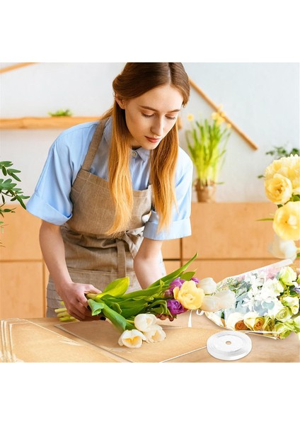 50 Adet Çiçek Buket Ambalaj Kağıdı, Kraft Kağıt Çiçekçi Sargısı Çantalar Çiçek Aranjman Malzemeleri Düğün, Sevgililer (Yurt Dışından) indirimleri